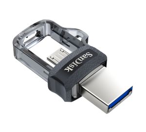SANDISK - SANDISK ULTRA DUAL M3.0 USB FLASH DRIVE 32GB