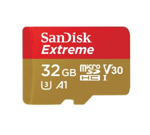 SANDISK - MICROSDHC EXTREME 32GB A1 FINO A 100MB/S