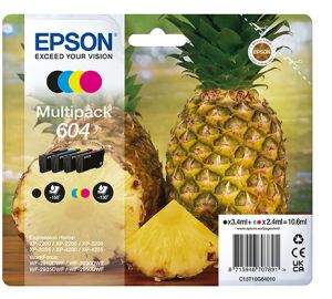 EPSON - INK SERIE ANANAS MULTIPACK 604 STD